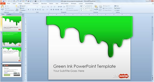 microsoft powerpoint template 2010