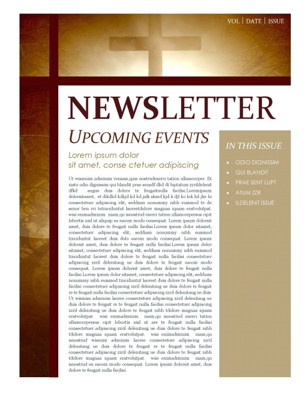 missionary outreach church newsletter