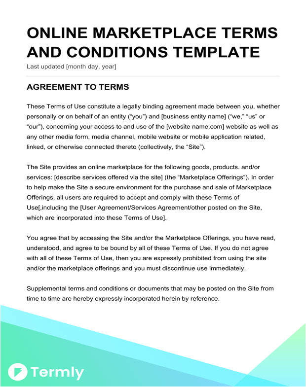 sample terms and conditions templates guide