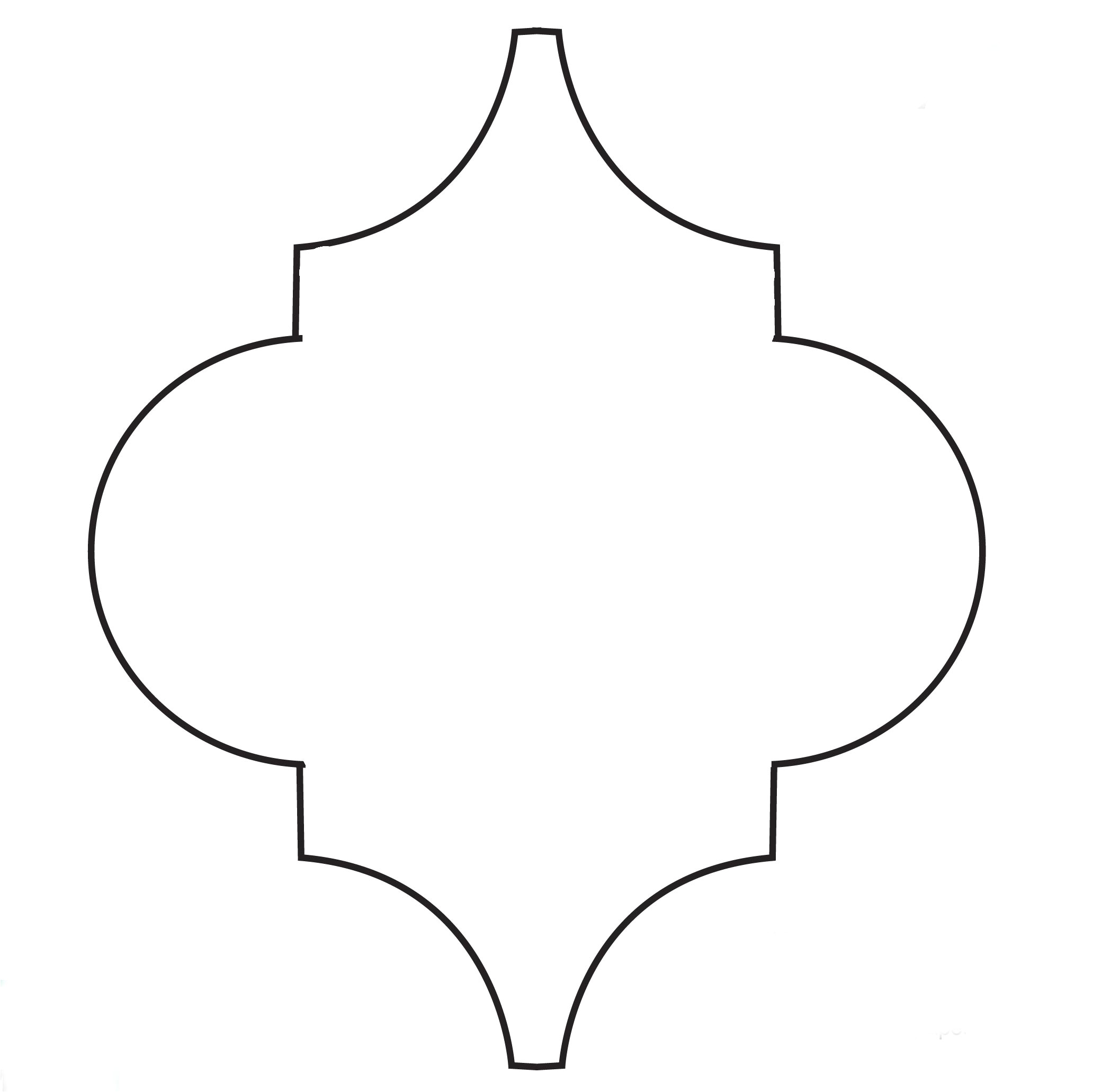 Moroccan Shapes Templates 5 Best Images Of Moroccan Stencil Printable Templates