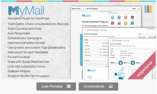 mymail newsletter templates