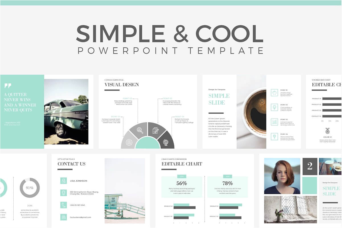 60 beautiful premium powerpoint presentation templates