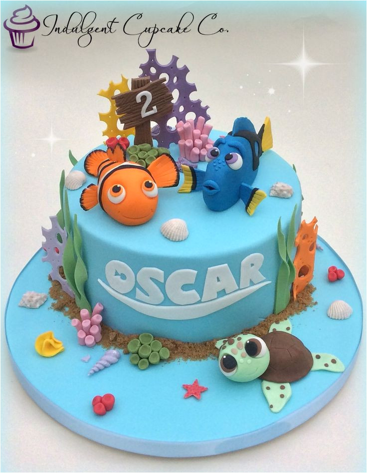 Nemo Cake Template Nemo Birthday Cake Creative Ideas