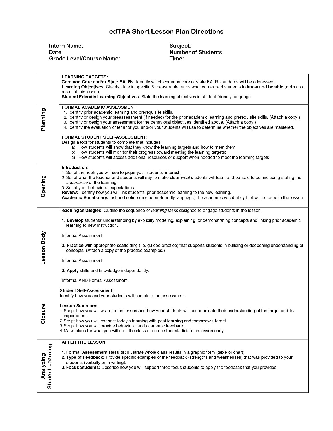 index of cdn 28 2006 853 inside new york state edtpa lesson plan template