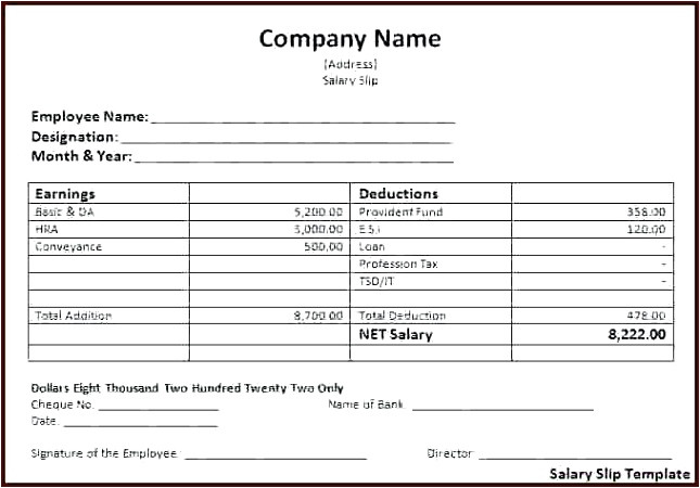 nsw payslip template payslip format in excel free download oloschurchtp com
