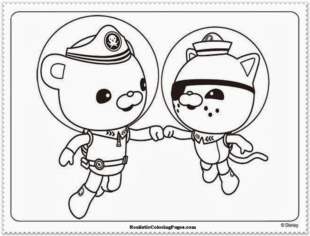 octonauts coloring pages