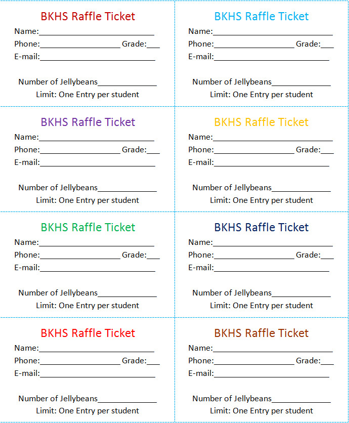 template for raffle tickets