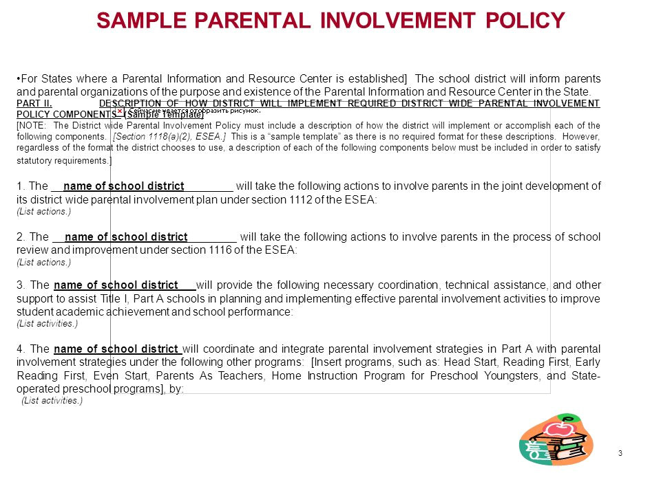 Parent Involvement Plan Template Samples and Handouts Powerpoint Sample Slide Ppt Download
