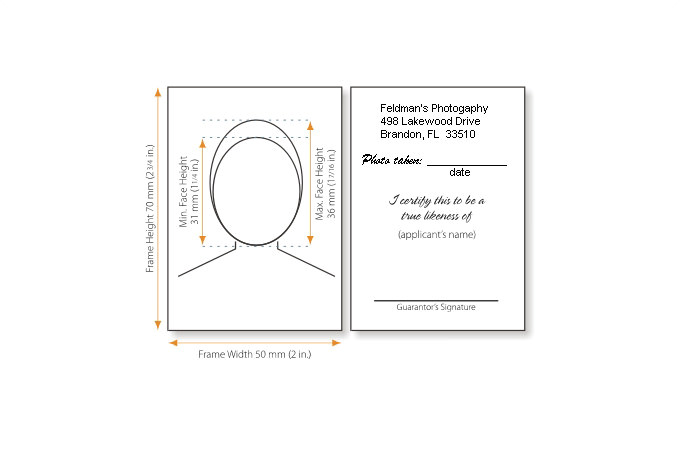 Passport Photo Print Template Passport Photo Template 6 Free Sample Example format