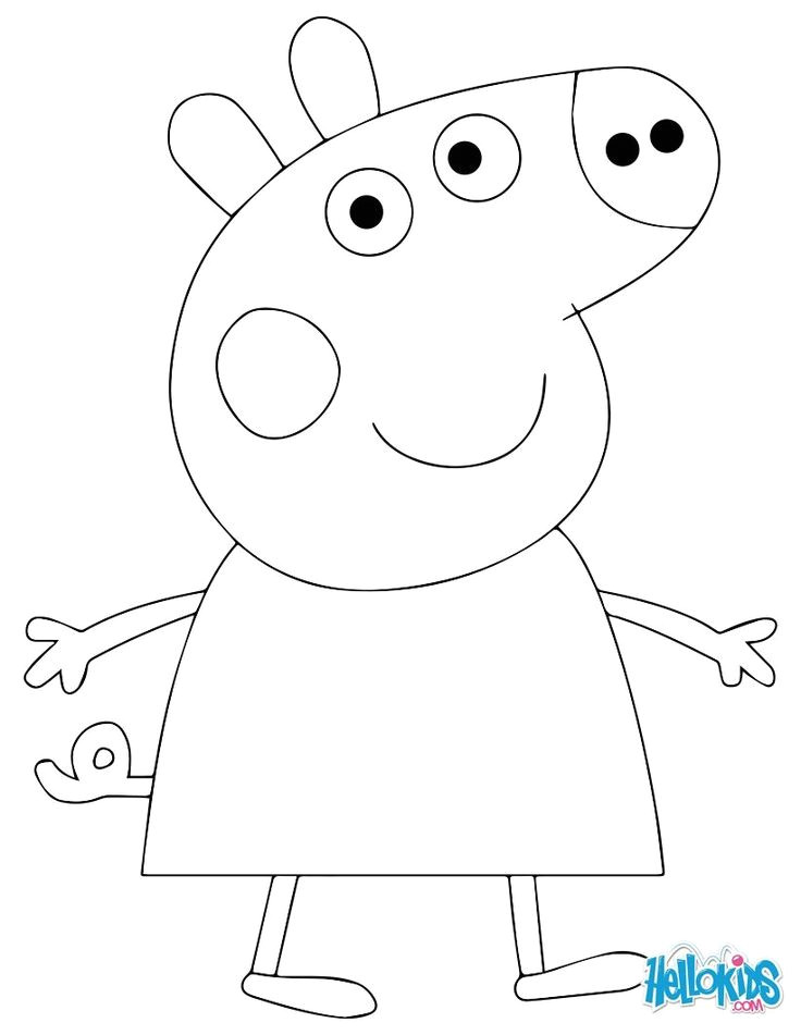 Peppa Pig Template for Cake 43 Best Images About Coloring Pages Peppa Pig On Pinterest