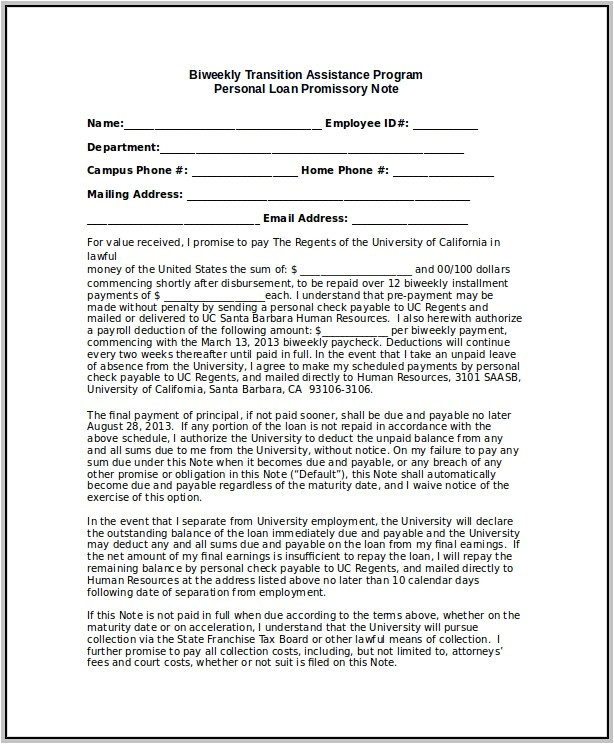 promissory note template with personal guarantee 2258