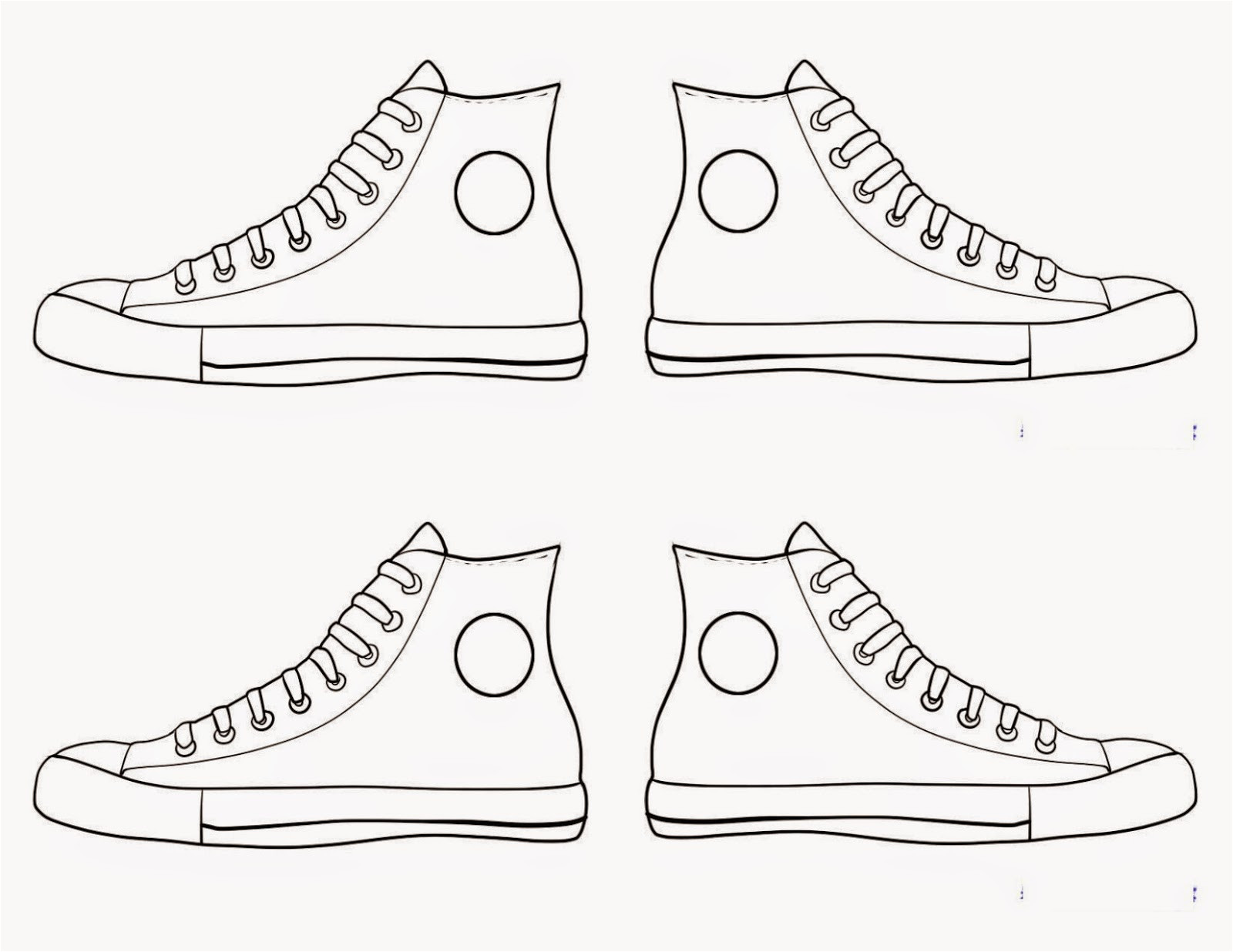 Pete the Cat Shoe Template Pete the Cat Awesome Adjectives Pack I Love My Colorful