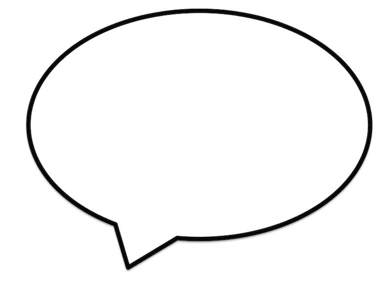 Photo Booth Speech Bubble Template Speech Bubble Printable Clipart Best