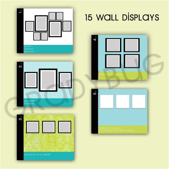 wall display templates for photographers