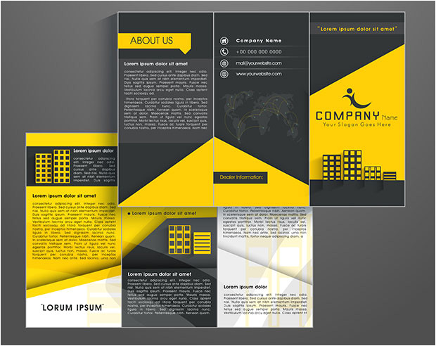 how to create a brochure template in photoshop