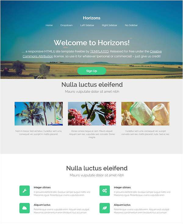 Php Homepage Template 35 Free PHP Website Templates themes Free Premium