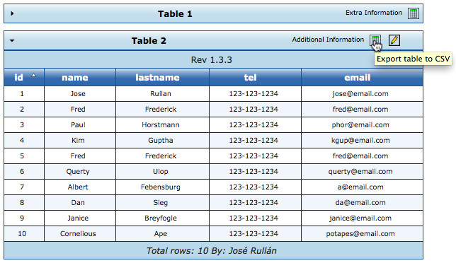 Php Table Template Table HTML Home Decoration Club