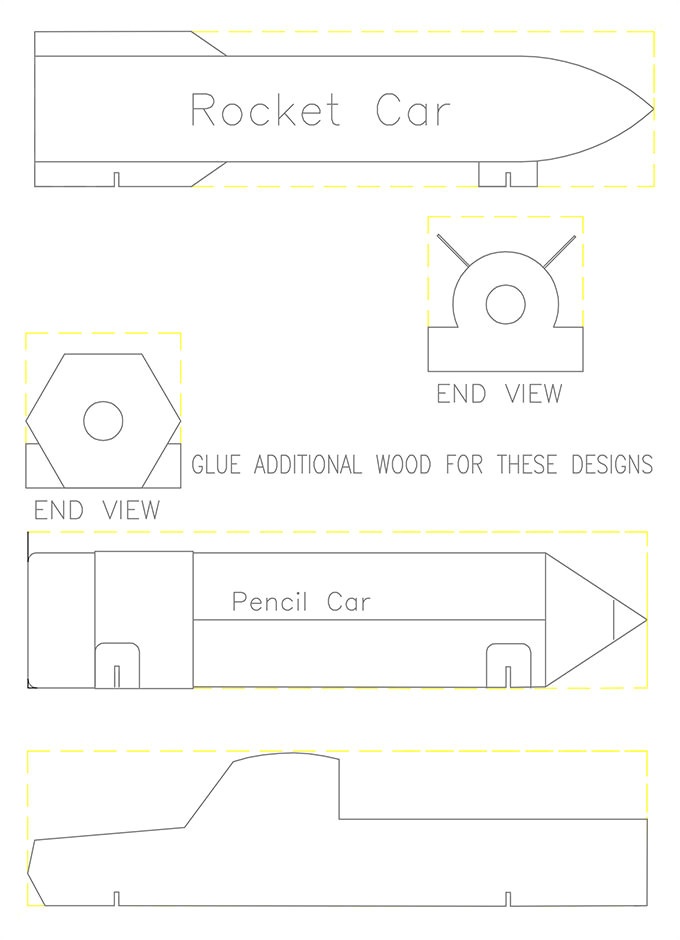 pinewood derby templates