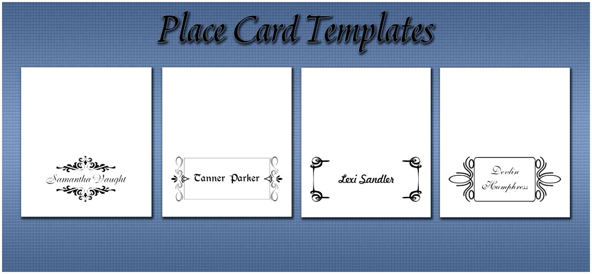 gartner place card template