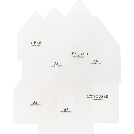 envelope liner templates