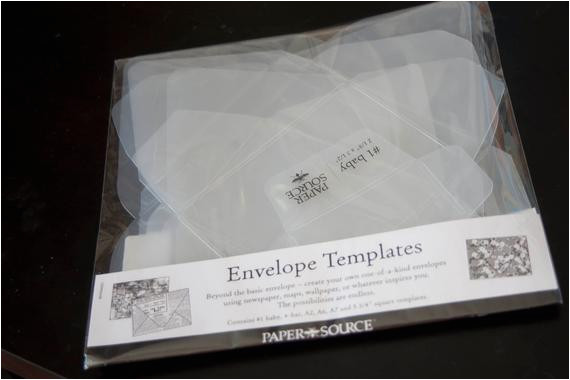 Plastic Envelope Template Reusable Envelope Templates