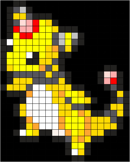 ampharos pokemon bead pattern 20247