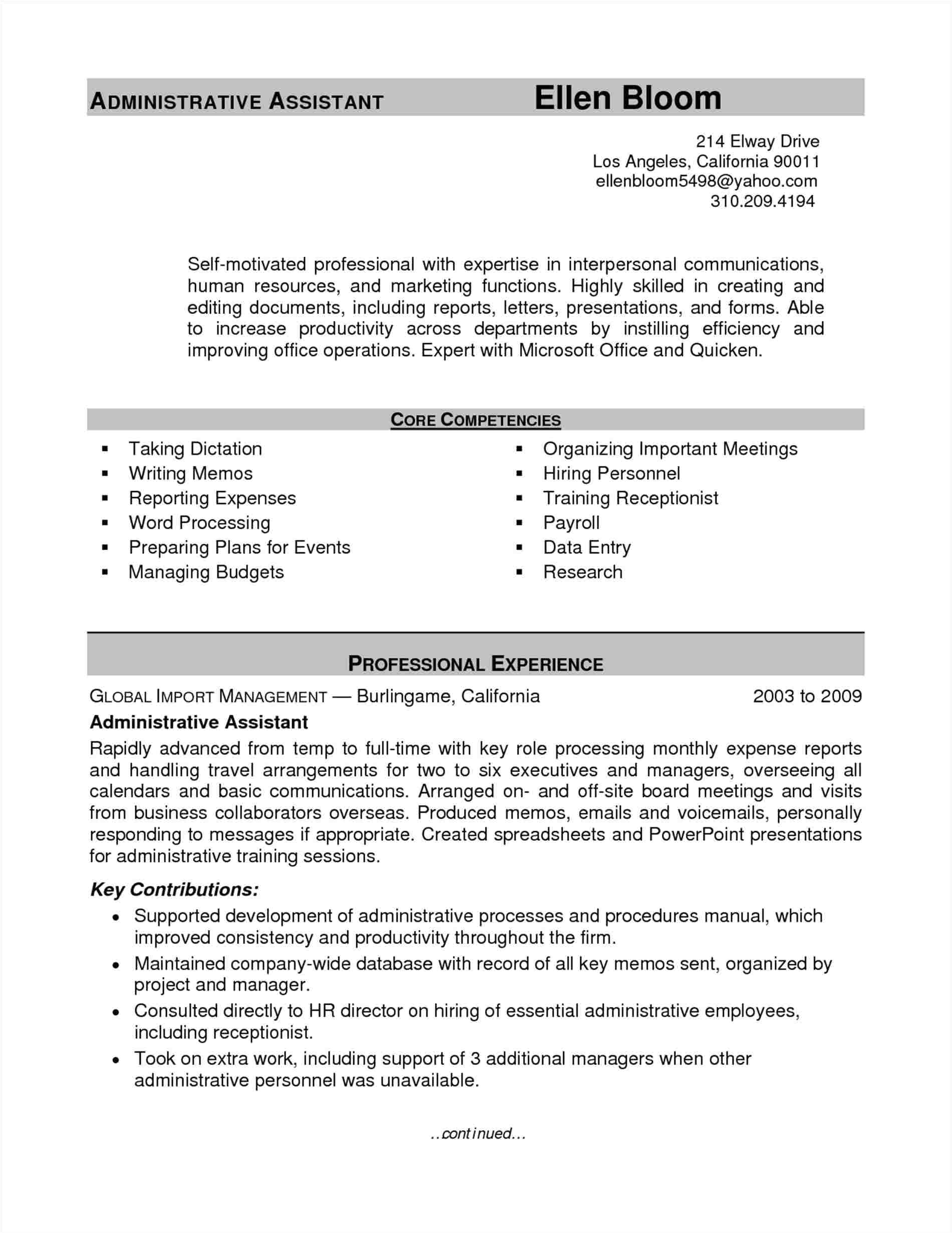 resume samples for healthcare jobs