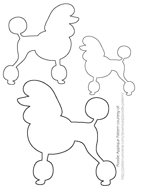 Poodle Skirt Applique Template sock Hop Poodle Skirt the Ribbon Retreat Blog