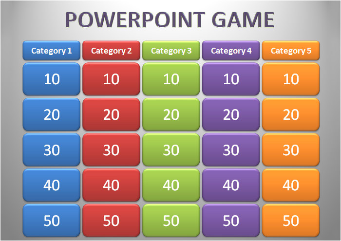 powerpoint game template
