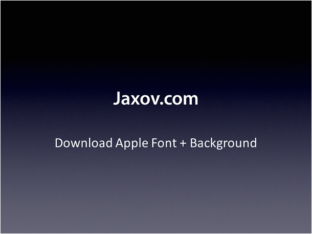 apple font background powerpoint presentation