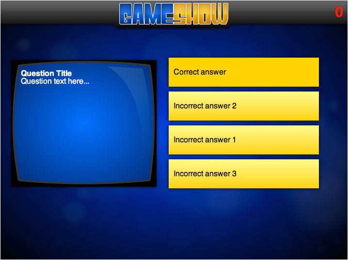 millionaire game show powerpoint template