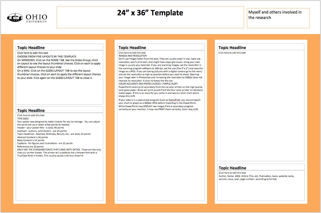 24 x 36 poster template