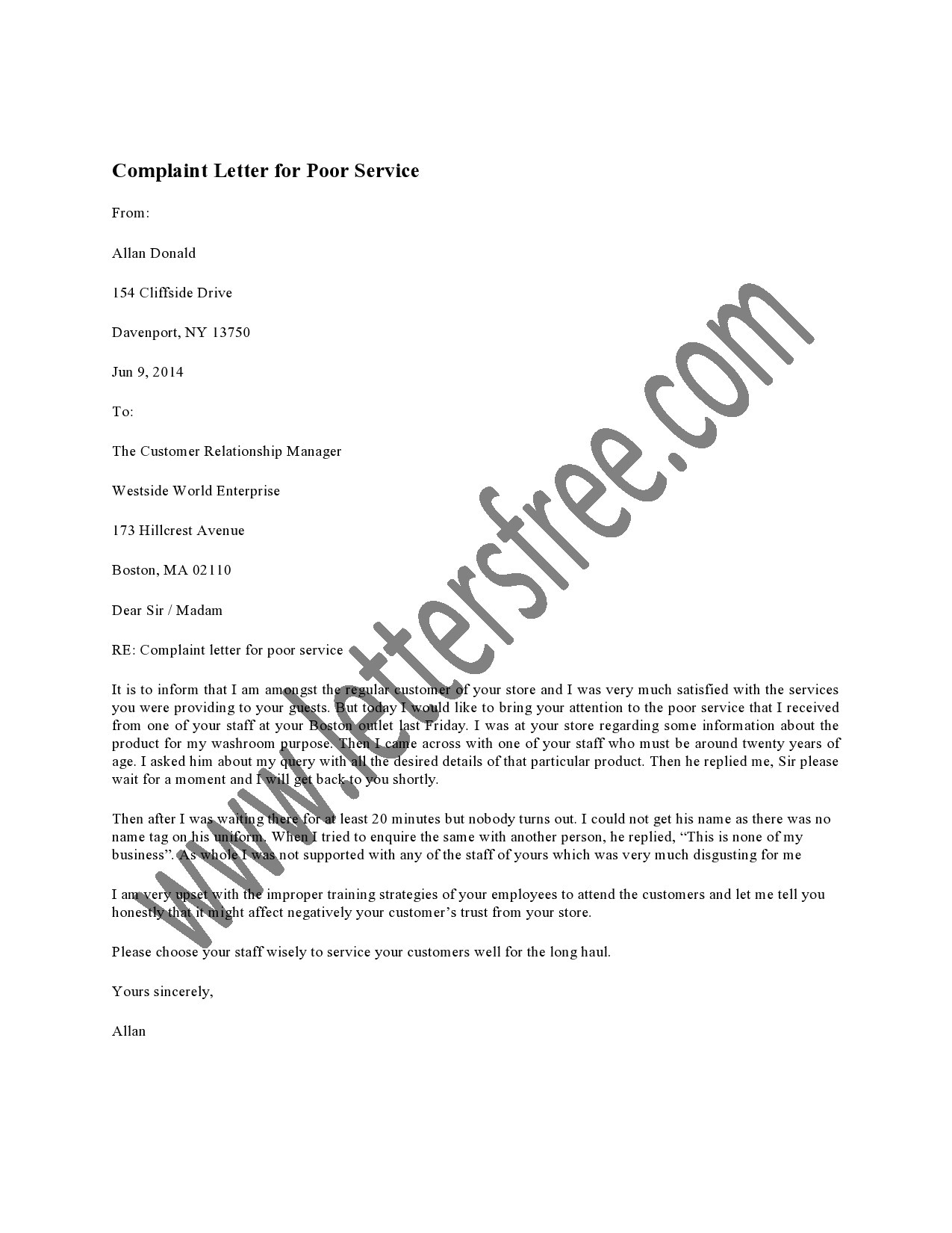 ppi claim letter template for credit card