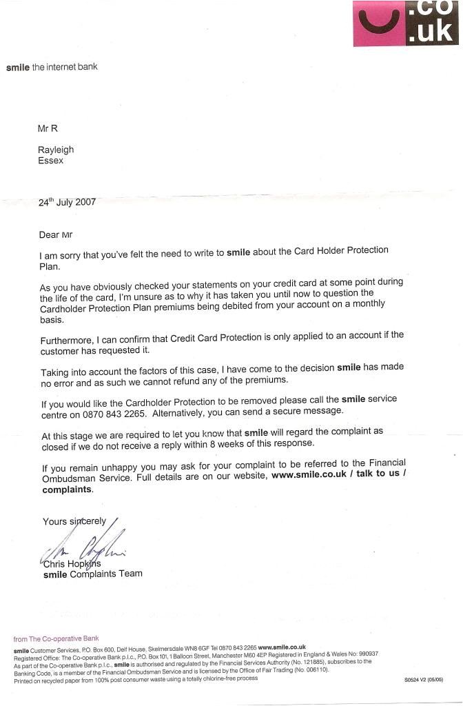 Ppi Claim Template Letter to Bank Ppi Claim Letter Template for Credit Card Gallery
