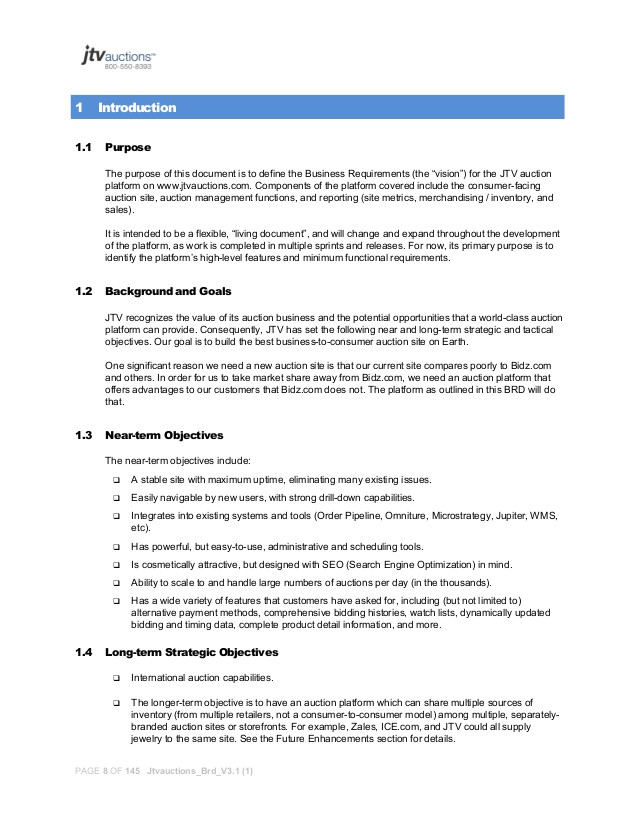 a product requirements document prd sample