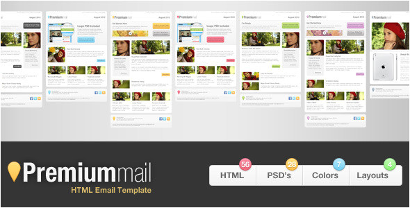 mailchimp premium templates