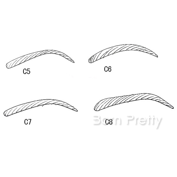 style eyebrow stencil eyebrow template plastic makeup shaping beauty tool p 6630