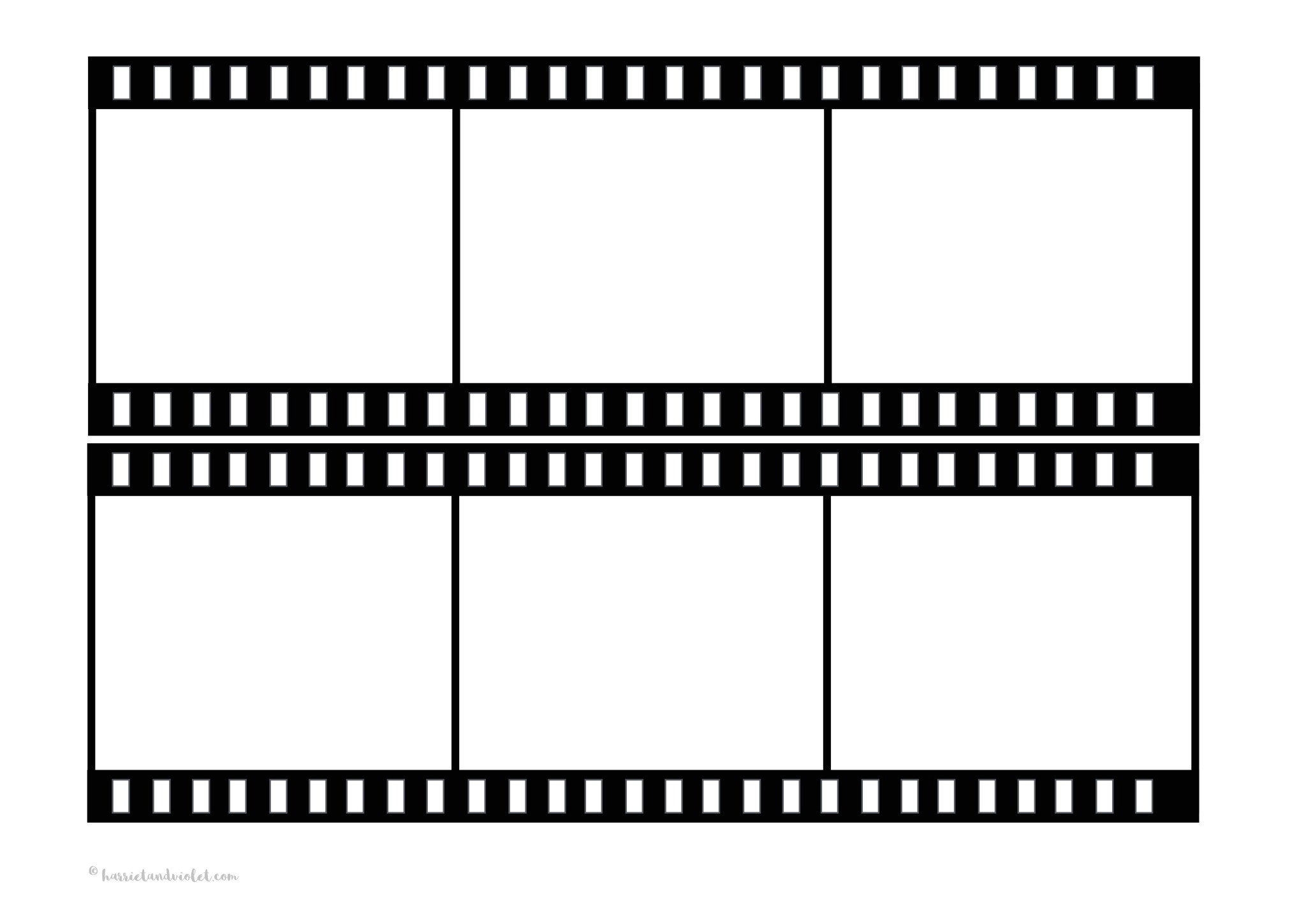 film strip template