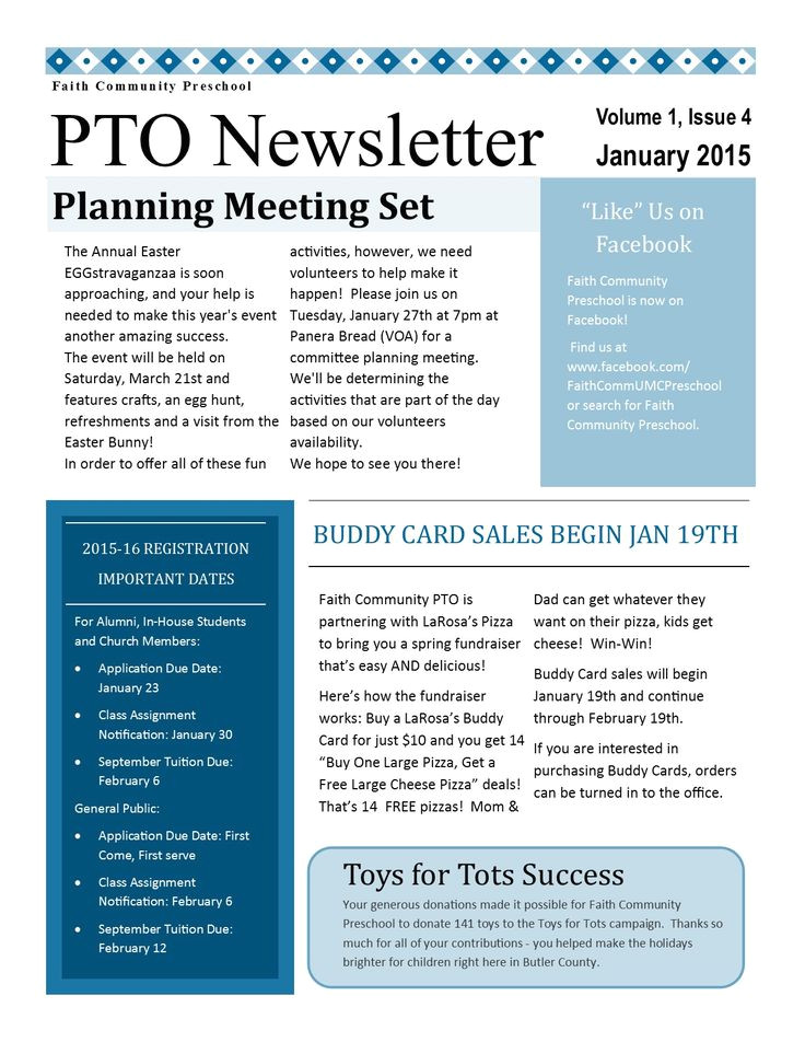 Pto Newsletter Templates Free 17 Best Images About Pto On Pinterest Newsletter Ideas