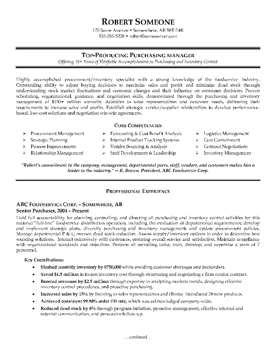 Purchasing Coordinator Resume Sample 4 Best Images Of Unique Resume Samples Purchasing