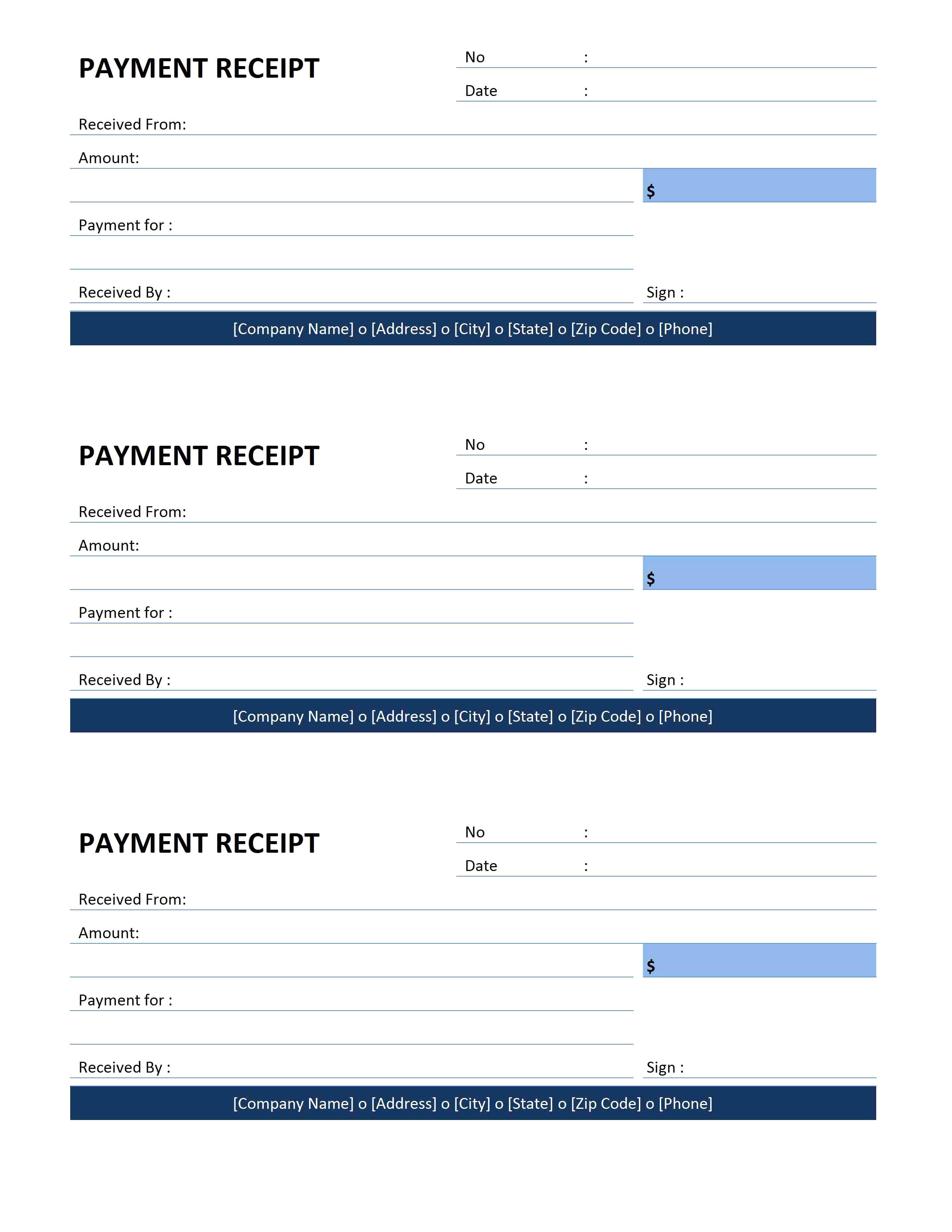 quickbooks payment receipt template