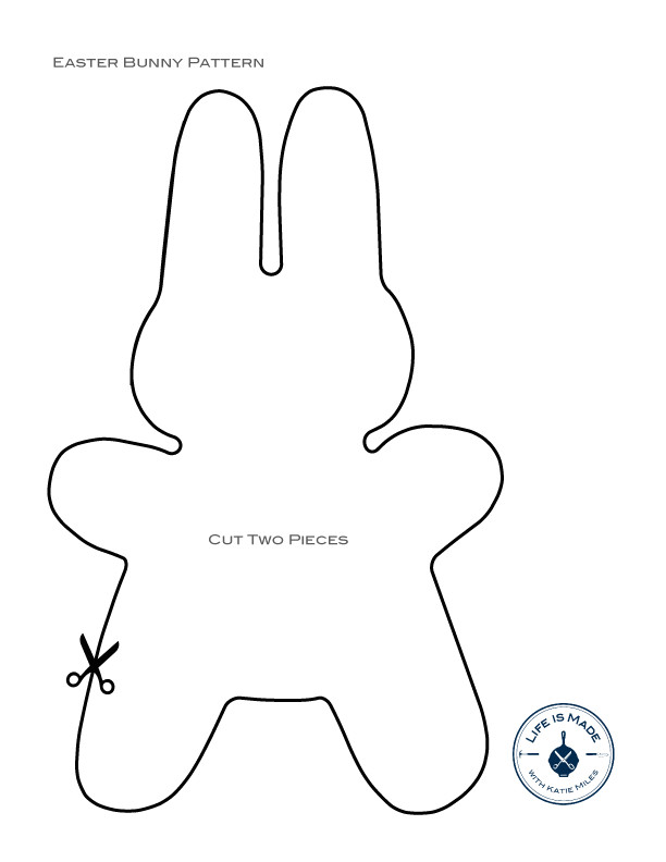 post free printable bunny pattern 89817