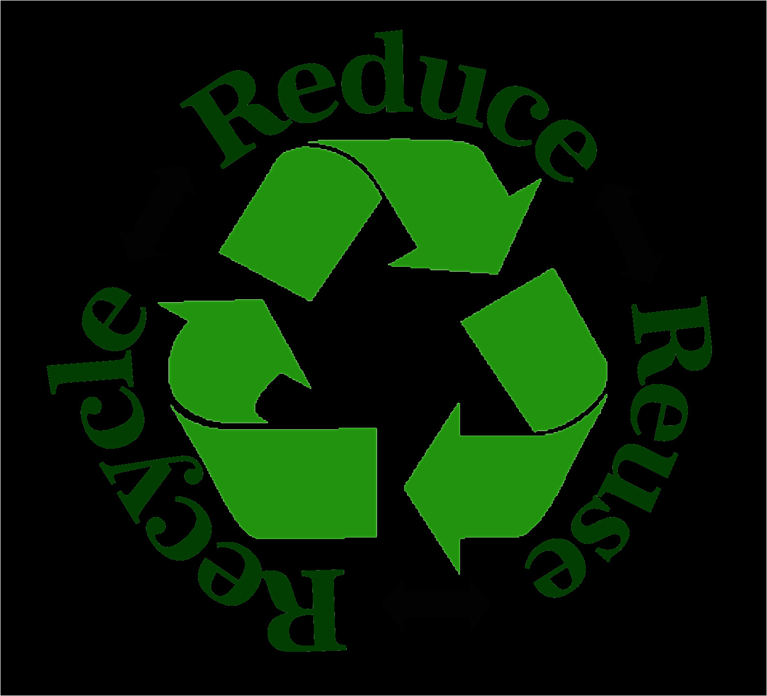 recycle sign template