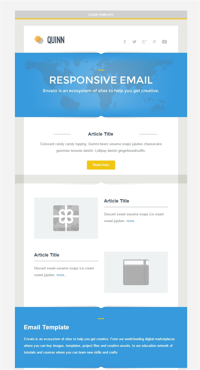 newsletter email templates