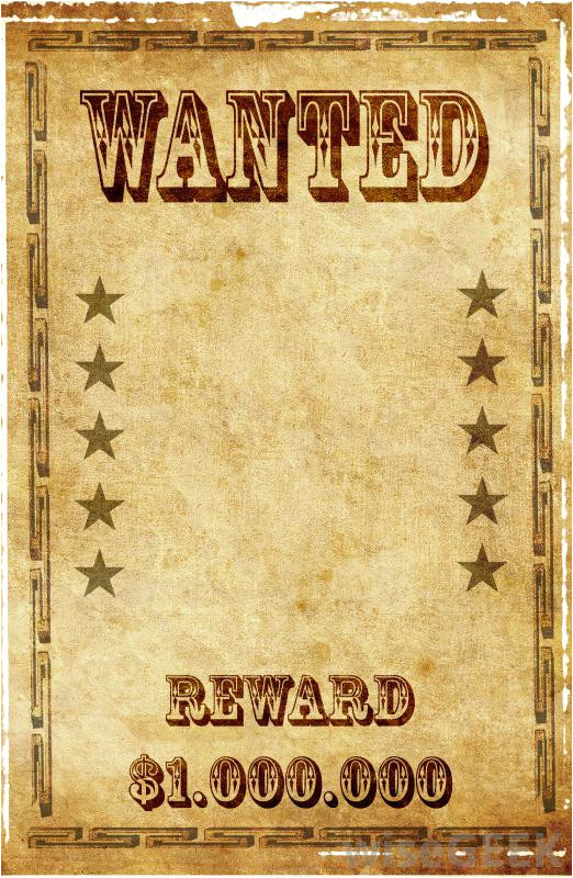 post wanted poster reward 519702