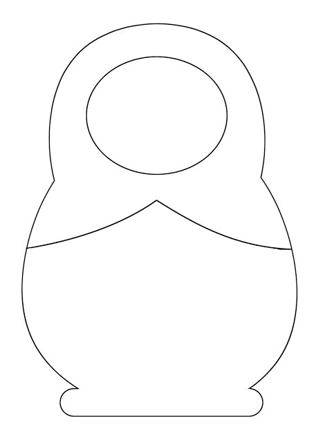 nesting doll template