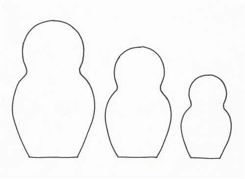 russian doll template