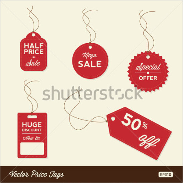 sale tag template