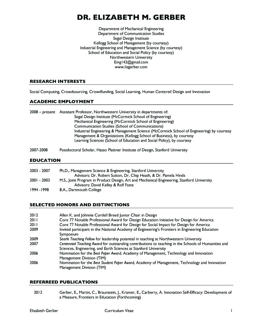 cute sample resume for professor in computer science for your assistant professor resume format