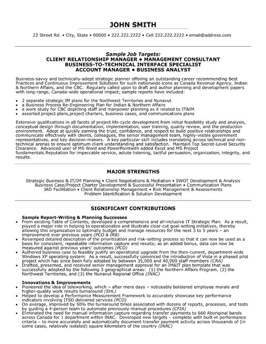 Sample Resume for Client Relationship Management top Administrative Resume Templates Samples